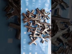 Αξεσουάρ Αόρατου Κάγκελου με Σταυρωτό Κλιπ από Ανοξείδωτο Χάλυβα 316, Πάχος 2,5mm