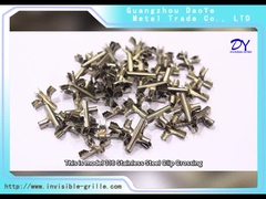 Αόρατοι συνδετήρες καλωδίων ανοξείδωτου καγκέλων 2.5mm με την ανώτερη δύναμη