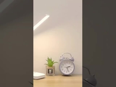 Έλεγκτο λευκό τραπεζικό φανάρι με ισχύ 5 βατ και έλεγχο αφής
