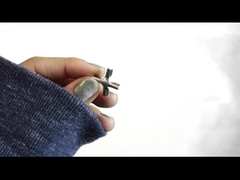 Ατσάλινο συρματόπλεγμα ελαστικό αόρατο συρόμενο πλέγμα ασφαλείας