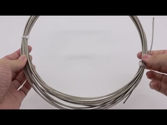 Υπηρεσιακό μπαλκόνι Αόρατο πλέγμα προστατευτικό ατσάλινο σύρμα αντικλοπής δίχτυ