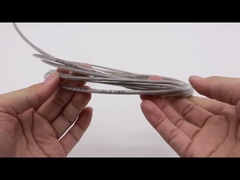 Σιδηράματα από ανοξείδωτο χάλυβα Κτίρια Ασφάλεια Αόρατο πλέγμα 1,8 mm πάχος