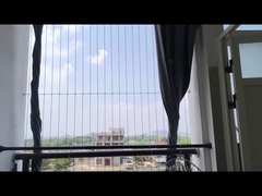 316 Ατσάλινο σύρμα σχοινί μπαλκόνι αόρατο πλέγμα αντικλοπής λειτουργία