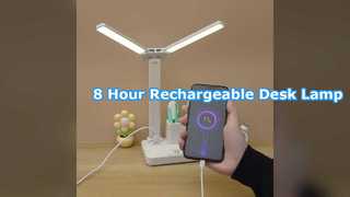 Επαναφορτιζόμενη επιτραπέζια λάμπα LED Έλεγχος αφής Μπαταρία 8 ωρών