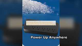 Ασφαλής ισχύς επέκτασης φορητής πρίζας