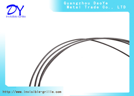 2.5mm Dia 304 / 316 Stainless Steel Wire για την ασφάλεια Αόρατα συστήματα πλέγματος