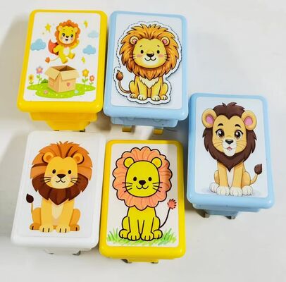 Cute Night Lamp Wall Mount LED Soft Glow Light Suitable for Bedroom Kids Room Nursery Decoration