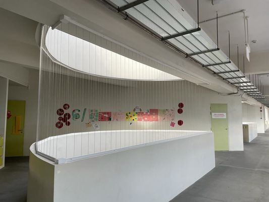 Αόρατη προστατευτική αόρατη φραγίδα ασφαλείας που έχει σχεδιαστεί διατηρώντας την αισθητική αρμονία