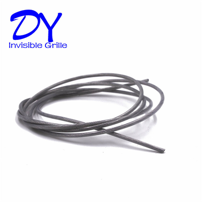316 Wire 2.0mm Αόρατη ασπίδα μπαλκόνι με προστασία από νάιλον