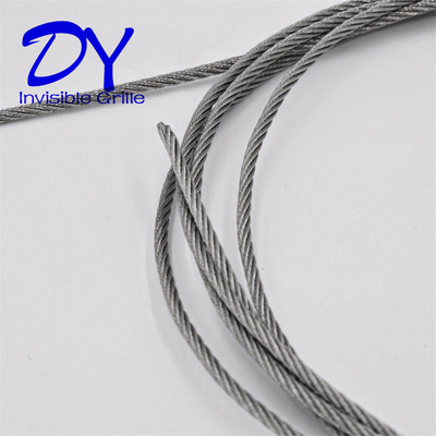 316 Wire Nylon Coating2.0mm Balcony Invisible Grille ΣυνδυασμόςΑσφάλεια