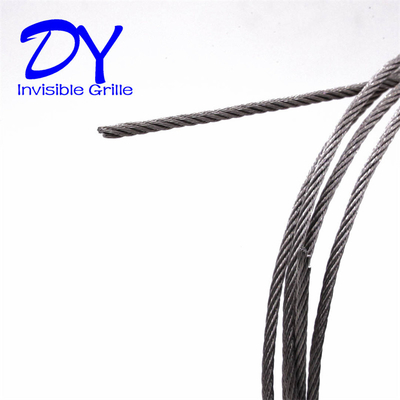 316 Wire Nylon Coating2.0mm Balcony Invisible Grille ΣυνδυασμόςΑσφάλεια