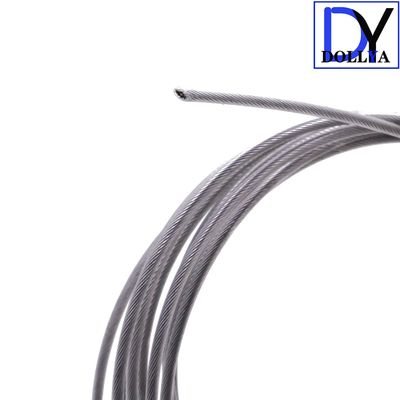 Αόρατο κάγκελο μπαλκονιού από ανοξείδωτο χάλυβα 316 με μήκος 6μ και κενό 5cm για ασφάλεια