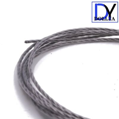 Αόρατο κάγκελο μπαλκονιού από ανοξείδωτο χάλυβα 316 με μήκος 6μ και κενό 5cm για ασφάλεια