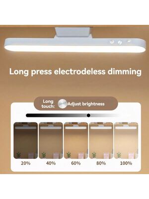 LED Επαναφορτιζόμενο Μοντέρνο Φωτιστικό Γραφείου Πολυλειτουργικό Μαγνητικό Φως Ανάγνωσης Αφής & Τηλεχειριστήριο Ρύθμισης Φωτεινότητας Φωτιστικό Ντουλαπιού/Ντουλάπας