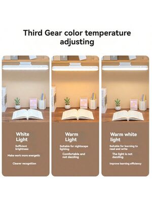 LED Επαναφορτιζόμενο Μοντέρνο Φωτιστικό Γραφείου Πολυλειτουργικό Μαγνητικό Φως Ανάγνωσης Αφής & Τηλεχειριστήριο Ρύθμισης Φωτεινότητας Φωτιστικό Ντουλαπιού/Ντουλάπας