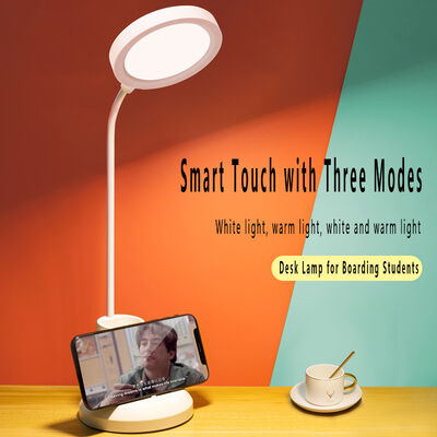 Μοντέρνο Απλό Κάτοχος Στυλό Επιτραπέζιο Φωτιστικό LED Επαναφορτιζόμενο Plug-in Προστασία Ματιών Φωτιστικό Μελέτης Φοιτητικής Εστίας Φωτιστικό Ανάγνωσης Αφής