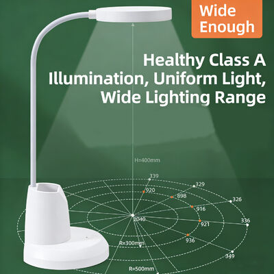 Μοντέρνο Απλό Κάτοχος Στυλό Επιτραπέζιο Φωτιστικό LED Επαναφορτιζόμενο Plug-in Προστασία Ματιών Φωτιστικό Μελέτης Φοιτητικής Εστίας Φωτιστικό Ανάγνωσης Αφής