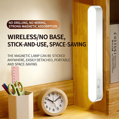 Amazon Πιο πωλούμενο επαναφορτιζόμενο μαγνητικό λαμπτήρα με χρωματική θερμοκρασία 3000-6500K Κατάλληλο