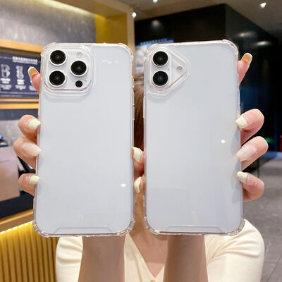 Διαφανής αδιάβροχη θήκη κινητού τηλεφώνου TPU για iPhone