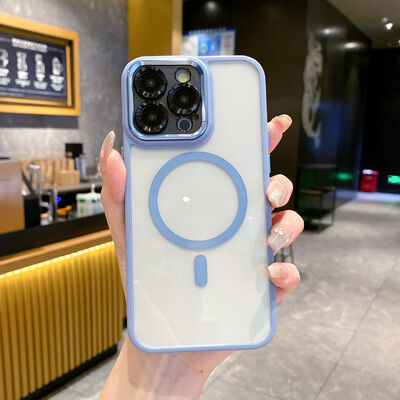 Μαγνητική Ημιδιαφανής Θήκη Τηλεφώνου Ανθεκτική σε Κραδασμούς για iPhone 17