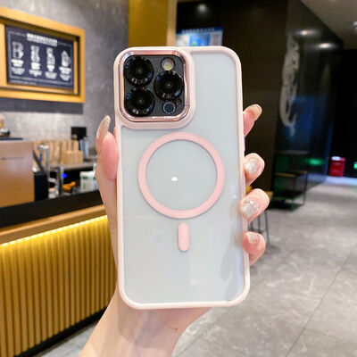 Μαγνητική Ημιδιαφανής Θήκη Τηλεφώνου Ανθεκτική σε Κραδασμούς για iPhone 17