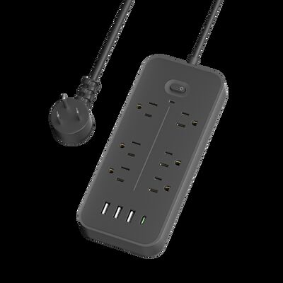 Ένα κλειδί διακόπτη πυρόστακτο καλώδιο πρίζας ηλεκτρική πρίζα διασφαλίζοντας ασφαλή ισχύ