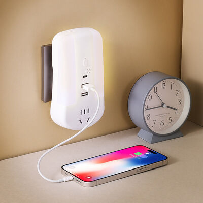 Κίνα Κατασκευαστής OEM Design Wall Plug Socket Voice Control Socket