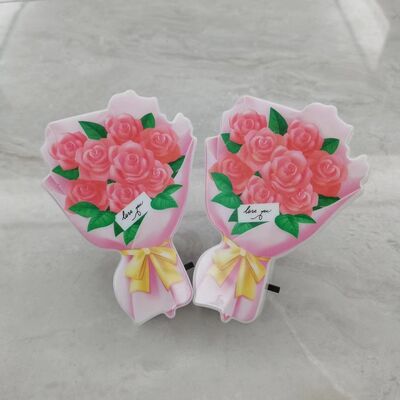 Πλαστική βάση Γλυκό νυχτερινό φως με εύκολη λειτουργία Πραγματικό για παιδιά κρεβατοκάμαρα παιδική και περιβάλλον φωτισμού