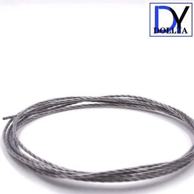 Σύγχρονη B Ασφάλεια Αόρατη Σχάρα με 5cm/6cm/10cm/12.5cm Wire Distance Gap και 2.0mm/2.5mm πάχος για την ασφάλεια του μπαλκόνι