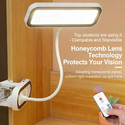 Λυχνία γραφείου LED για μελέτη 2W 10W με πιστοποίηση CE FCC, εξοικονόμηση ενέργειας, κατάλληλη για διάβασμα και εργασία στην κρεβατοκάμαρα