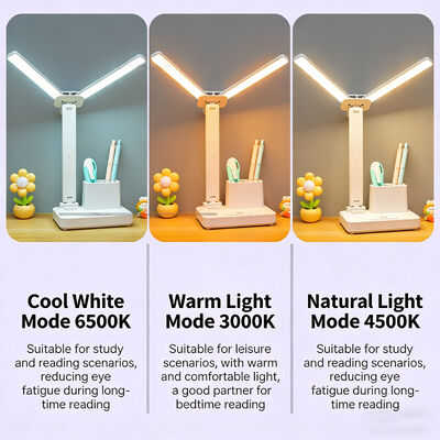 Φορητό φως LED με θύρα φόρτισης USB και πολλαπλά επίπεδα φωτεινότητας Ιδανικό για ταξίδια και μελέτες