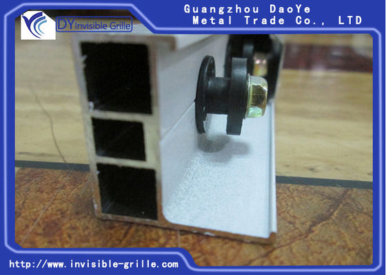 Σταθερή γλιστρώντας ράγα αλουμινίου, αόρατο κανάλι διαδρομής αλουμινίου καγκέλων