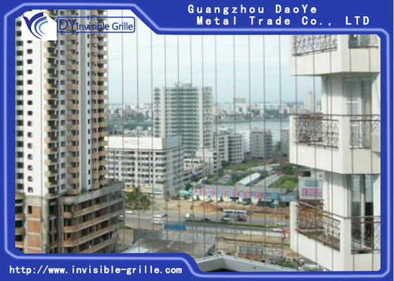 Κάγκελα που εγκαθίστανται αόρατα ως περίφραξη κιγκλιδωμάτων ασφάλειας πισινών κιγκλιδωμάτων σκαλών