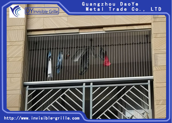 Αόρατη προστασία Windowns σχοινιών καλωδίων ανοξείδωτου σχαρών 7X7 ασφάλειας