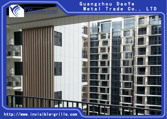 Σύγχρονη αόρατη σχάρα SS316 6m/Set για το μπαλκόνι