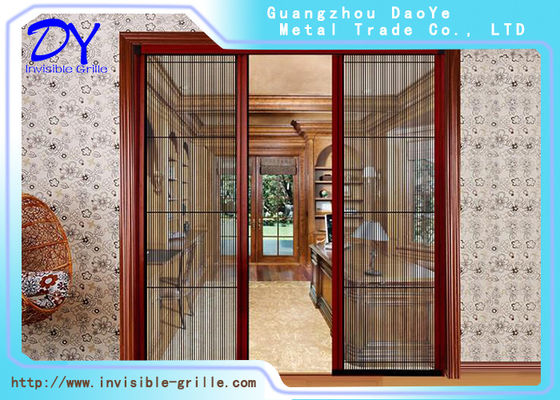 Εισελκόμενο αόρατο σχεδιάγραμμα αργιλίου πορτών οθόνης εντόμων κυλίνδρων